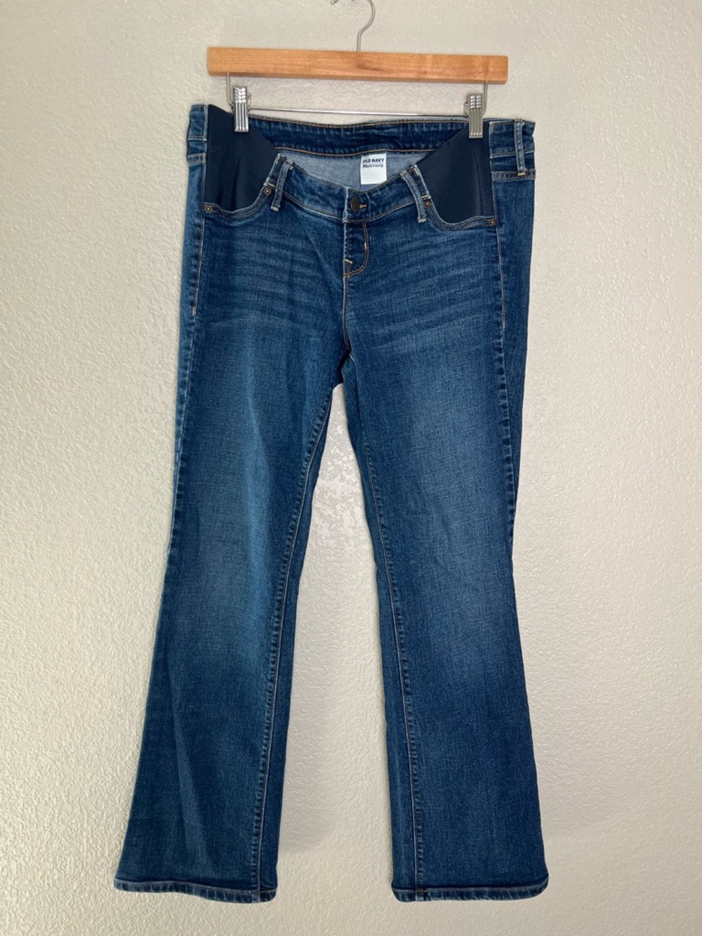 Old Navy Maternity Dark Blue Bootcut Maternity Jeans